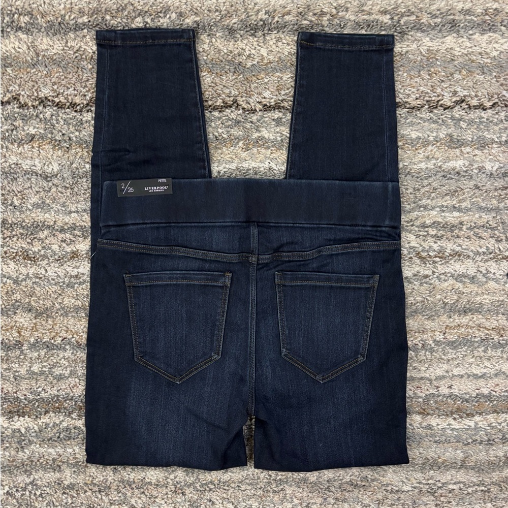 Liverpool Pull-On Ankle Skinny Jeans Sz 2/26P NWT | Liverpool Skinny Jeans NEW- - Picture 9 of 13